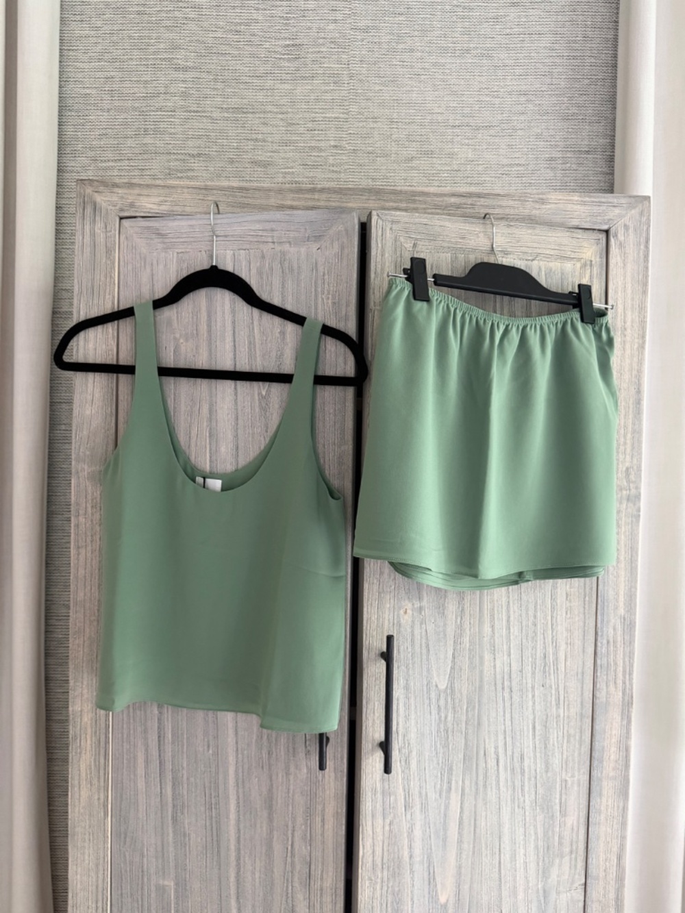 Leset Ari Mini Skirt and Scoop Neck Tank - Picture 2 of 6